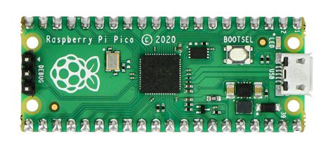 Raspberry Pi Pico H Rp2040 Arm Cortex M0 Ze Złączami Sklep Botland