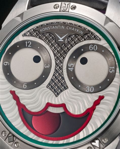 The Konstantin Chaykin Joker Returns Now In Titanium Sjx Watches