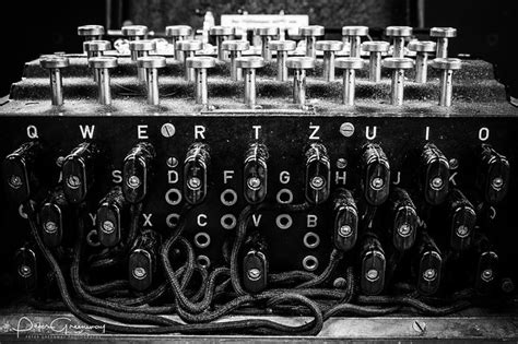 Plugboard Of German World War 2 Enigma Machine A Photo On Flickriver