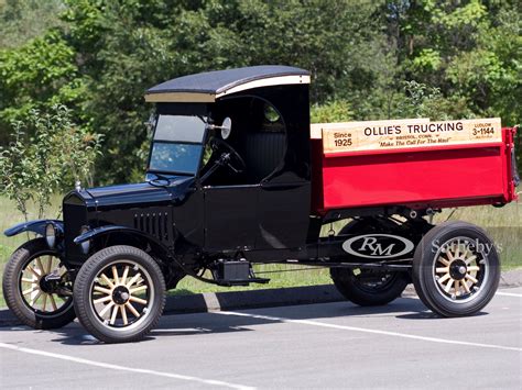 1925 Ford Model T Dump Truck Hershey 2011 Rm Auctions