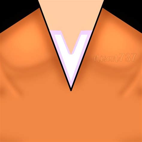 Orange T Shirt With A White⭐ Roblox T Shirts Orange T Shirts Roblox