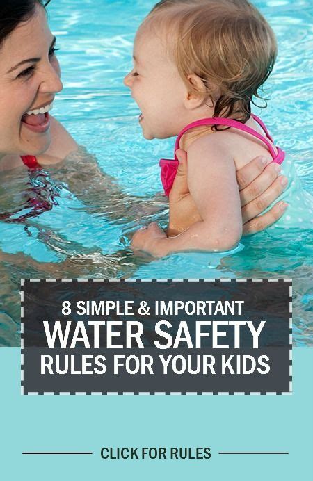 5 Important Water Safety Rules For Kids Safety Rules For Kids Rules