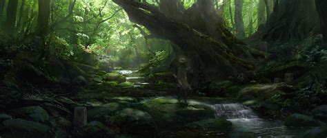 Artstation Forest Entrance