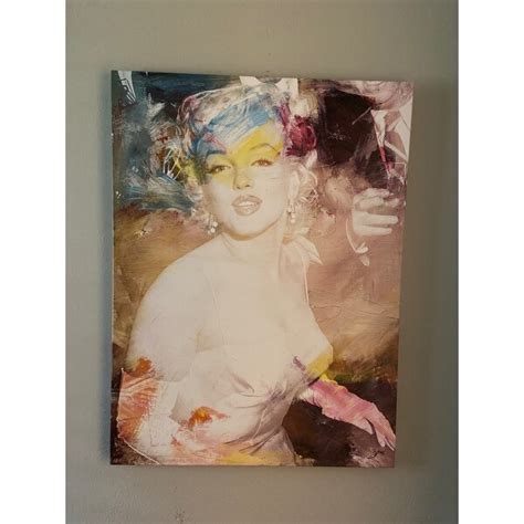 Marilyn Wrapped Canvas Pop Culture Wall Art Ready2hangart