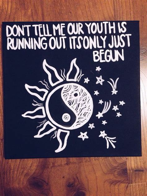 Последние твиты от ying yang (@yingyanggjrl). Ying Yang, Sun and Moon, Youth Quote Acrylic Canvas Painting | Ying yang, Youth quotes, Dorm ...