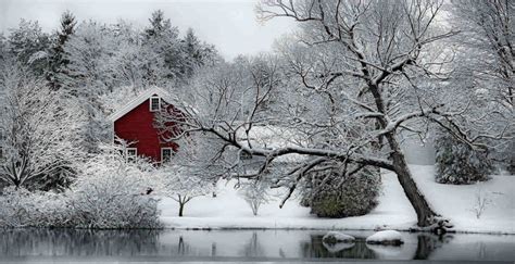 Maine Winter Wallpaper Wallpapersafari