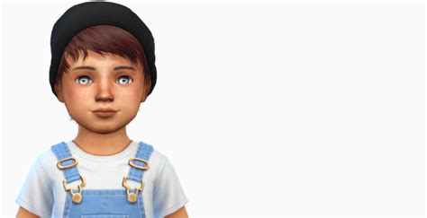 Lana Cc Finds Stealthic Persona Kids Version Sims Hair Ts4 Hair The