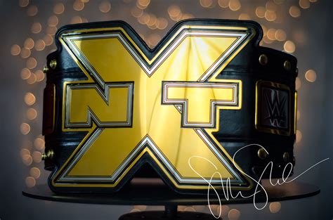 Nxt Championship Replica Releather By Mike Nicolau