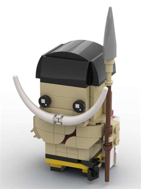 Lego Moc Brickheadz One Piece Edward Newgate By Noefixe