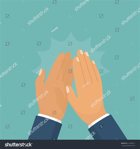 Clapping Hands Applause Clap Hands Vector Stock Vector Royalty Free