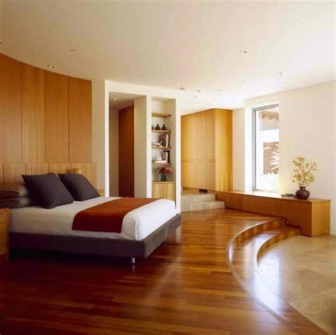 Hgtv shows how wood floors for bedrooms are a lovely and durable choice, and helps you find the perfect wood floor for your retreat. 15 Amazing Bedroom Designs with Wood flooring - Rilane ...