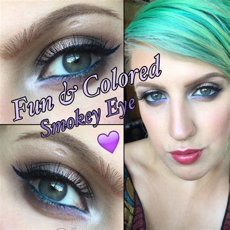 Fun And Colored Smokey Eye · How To Create A Smokey Eye · Beauty On Cut