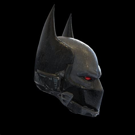 Batman Arkham Knight Beyond Helmet 3d Model Stl Etsy