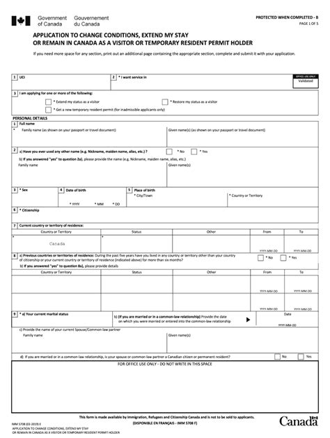 Imm 5257 Fill Out Sign Online DocHub