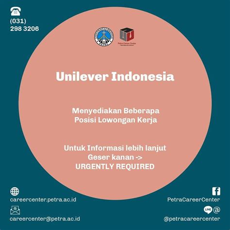 Pt unilever indonesia cari di antara 16.500+ lowongan kerja terbaru di indonesia dan di luar negeri gaji yang layak pekerjaan penuh waktu.lowongan kerja pt. PT Unilever Indonesia Membuka Beberapa lowongan kerja ...