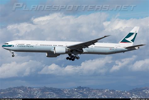 B Kqk Cathay Pacific Boeing 777 367er Photo By Wolfgang Kaiser Id