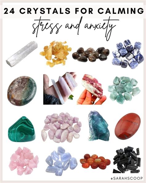 24 Crystals For Calming Stress And Anxiety Sarah Scoop