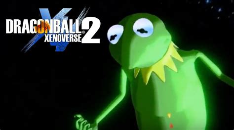 Someone Modded Kermit The Frog Into Dragon Ball Xenoverse 2 And Its