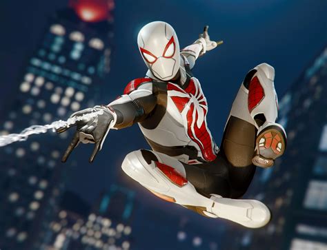 1452x1112 Miles Morales Spider Man White Suit 1452x1112 Resolution