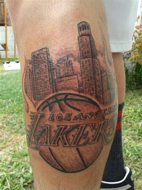 The lakers compete in the national basketball association (nba) as a member of the league's western conference pacific division. Laker tattoo for our sons 18th birthday.. | my REPIN accomplishments.. :) not perfect, but im ...
