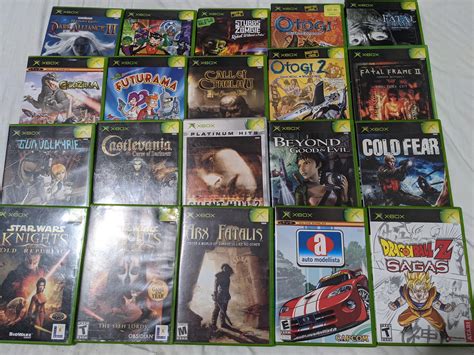 Original Xbox Collection Gamecollecting