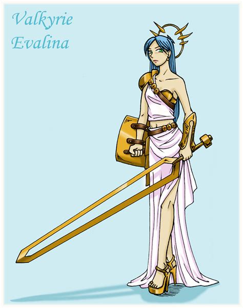 Valkyrie Goddess Evalina By Sozokureed On Deviantart