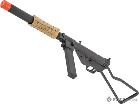 Northeast Airsoft Sten Mkiis Gas Blow Back Airsoft Smg W Skeleton