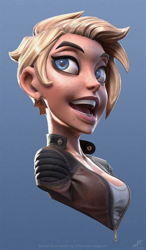 Pin By Peng Evan On Stylized Character Stylized Characters 3d