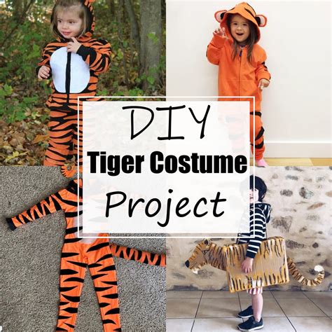 10 Diy Tiger Costume Ideas For Kids All Sands
