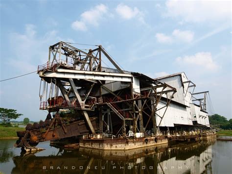This one, named tanjung tualang dredge no. brandoneu: Tin dredge at Tanjung Tualang, Perak
