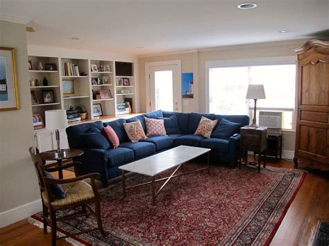Persian Rug In Modern Living Room