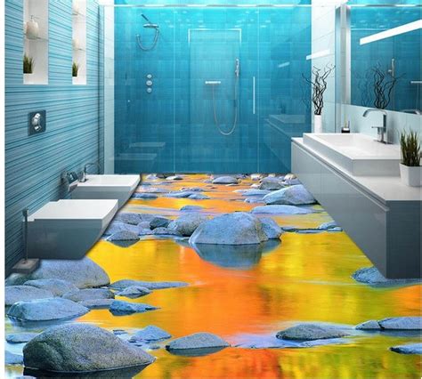 21 Brilliant Bathroom Wallpaper Waterproof Home Decoration And