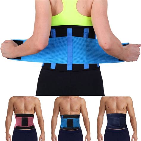 Waist Support Lumbar Corset Belt Back Braces Breathable Treatment Of