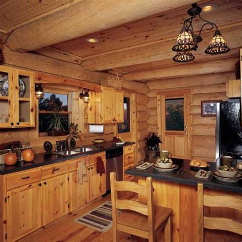 212 results for distressed white cabinets. Distressed White Cabinets Rustic Log Cabin Kitchen - Get in The Trailer