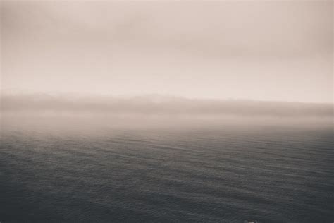 5616x3744 River Serenity Calmness Fog Ocean Nature Water Foggy