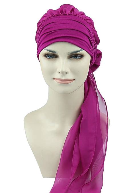 Focuscare Chemo Headwear Turbans For Women Long Hair Head Scarf Cancer Headwrap 767520643499 Ebay