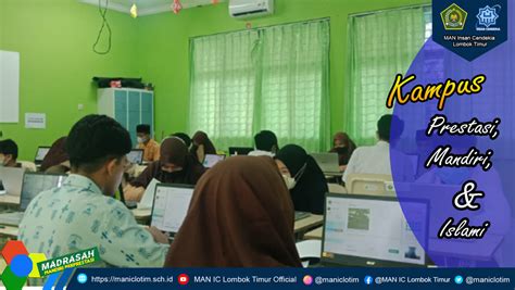 SNPDB MAN IC LOMBOK TIMUR TAHUN 2022″ Berbasis Komputer (CBT) SUKSES