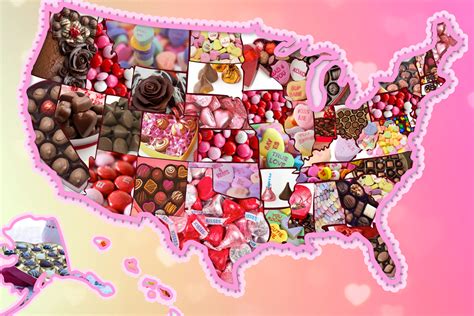 The Most Popular Valentines Day Candy In Each State Everybodycraves