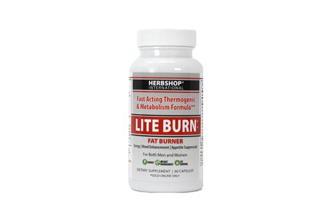 Although fat burners and appetite suppressants have some similarities, they're not the same thing. Lite Burn® - Appetite Suppressant - Lose Weight - 60 ...