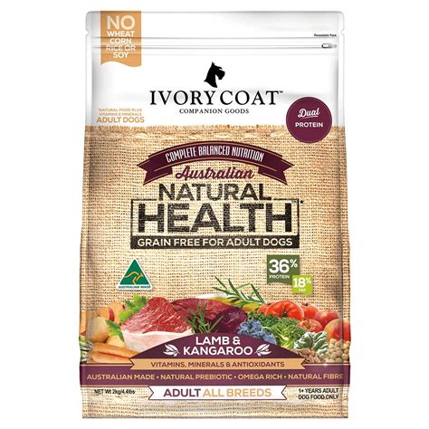 Help keep your senior dog's joints and muscles limber with glucosamine and. Ivory Coat | Lamb & Kangaroo Dry dog food