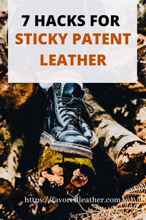 How To Fix Sticky Patent Leather | Patent leather, Patent leather boots, Leather