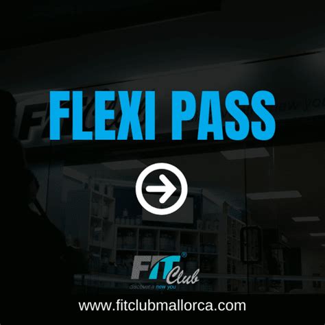 Flexi Gym Pass 10 Sessions Fit Club Mallorca