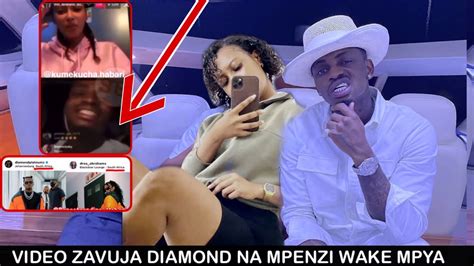 Siri Yafichuka Huyu Ndie Mpenzi Mpya Wa Diamond Video Zavuja Mitandaoni
