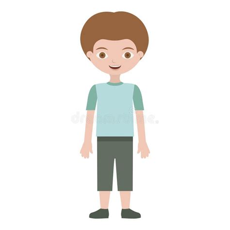 Isolated Boy Cartoon Design Stock Vector Illustration Of Friendship