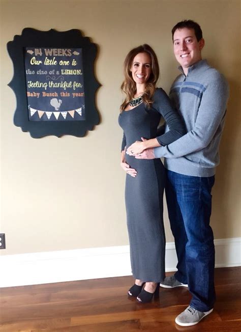 Kyle Buschs Wife Shares Intimate Details Of Pregnancy