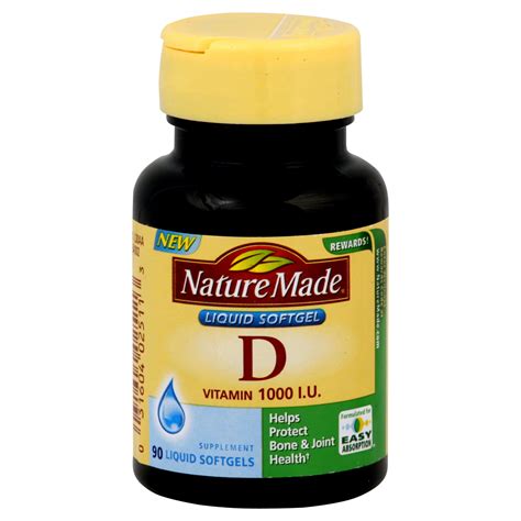 The vitamin d contained in nutrilite cal mag d plus may degrade if not handled properly. Nature Made Vitamin D, 1000 IU, Liquid Softgels, 90 ...
