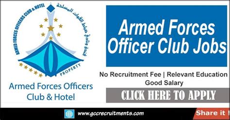 Armed Forces Officers Club Job Vacancies In Abu Dhabi Afoc