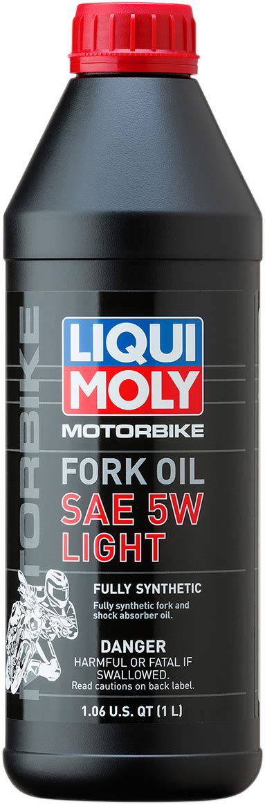 Oil threads are a pain in the ass! Liqui Moly 1 Liter 5W light Weight Motorcycle Front Fork ...