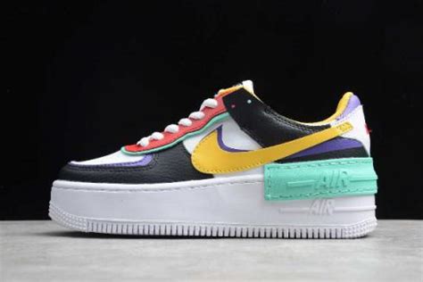 New nike air force 1 shadow sz 11 white chile red sunset pulse black dh1965 100top rated seller. 2020 Nike Wmns Air Force 1 Shadow White Pink Green CI0919 ...