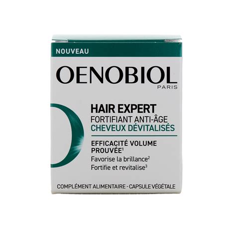 Oenobiol Hair Expert Cheveux Dévitalisés Fortifiant Anti âge